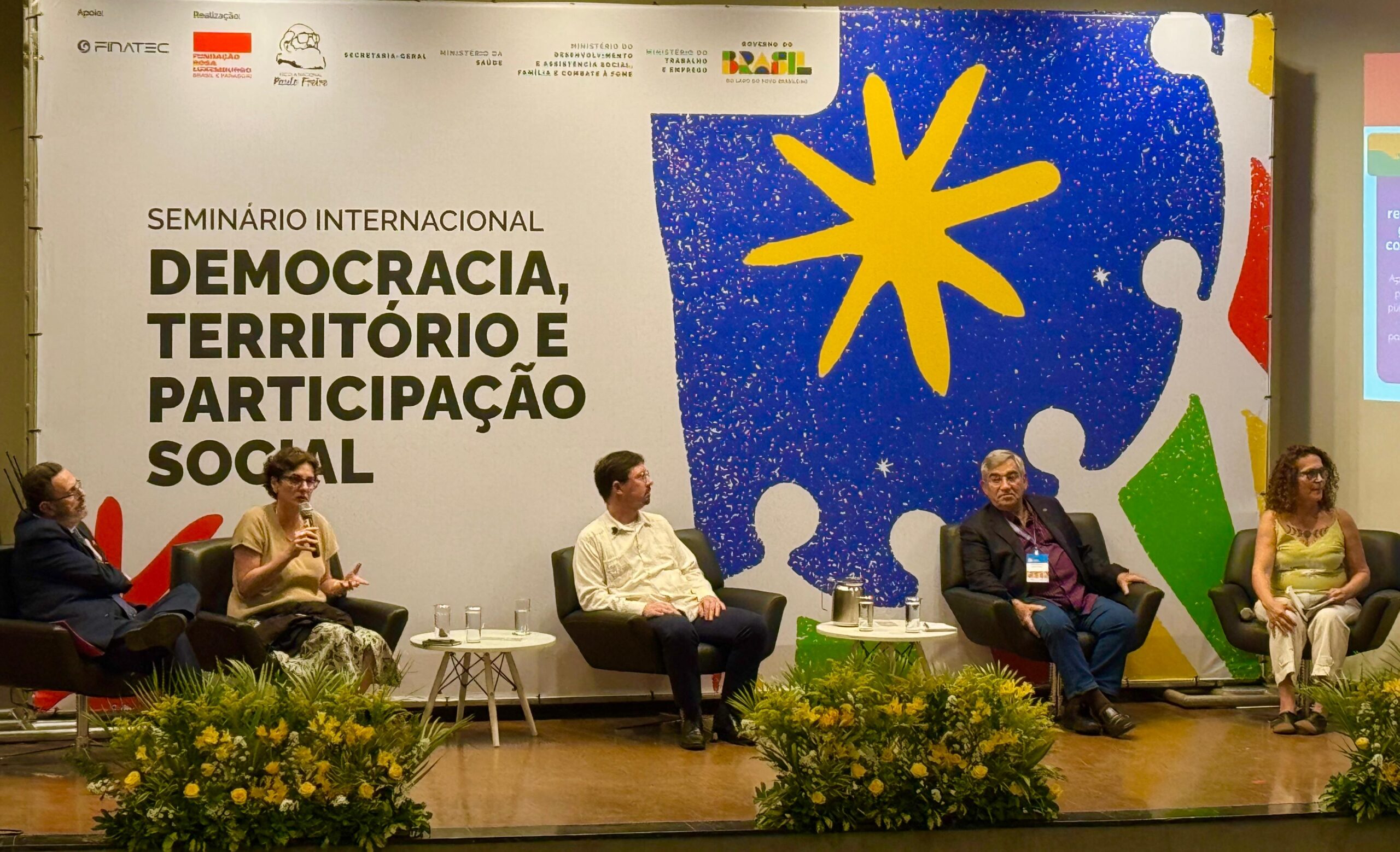 Finatec apoia Seminário Internacional Democracia, Território e Participação Social